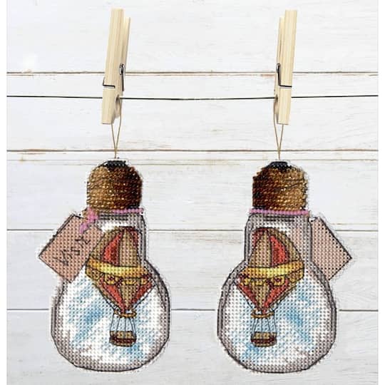 Crystal Art Plastic Canvas Counted Cross Stitch Kit Travel
